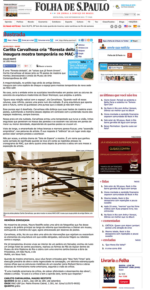 Folha de São Paulo | ICCo, São Paulo, Brazil