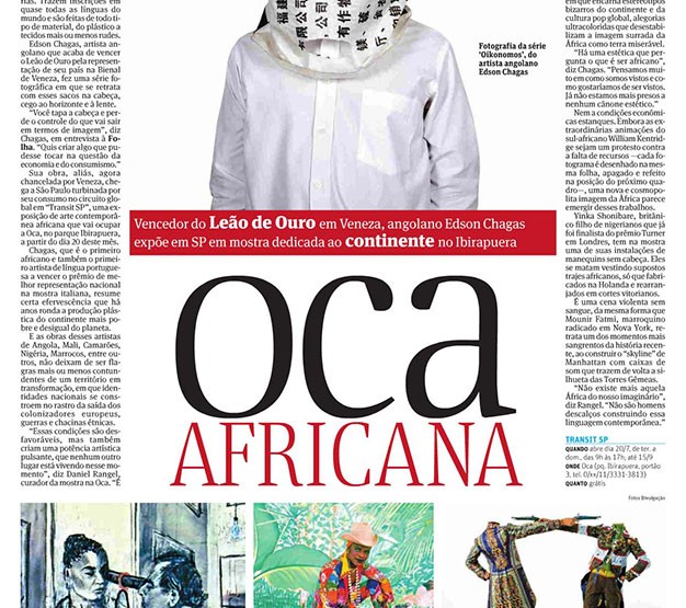 Folha de São Paulo – Ilustrada – 10.07.2013 | ICCo, São Paulo