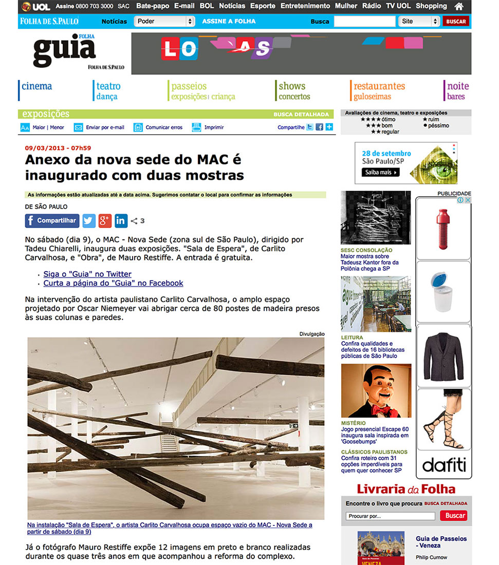 Guia da Folha de São Paulo | ICCo, São Paulo, Brazil