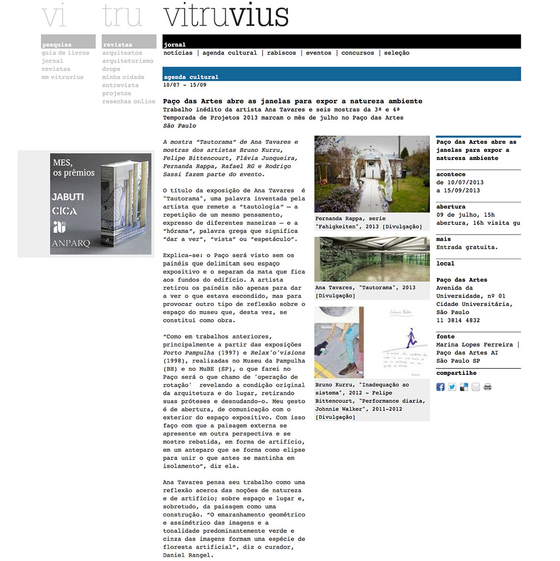 Vitruvius | ICCo, São Paulo, Brazil