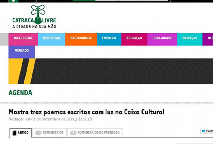 Catraca Livre – 02.09.2013 (RJ) | ICCo, São Paulo