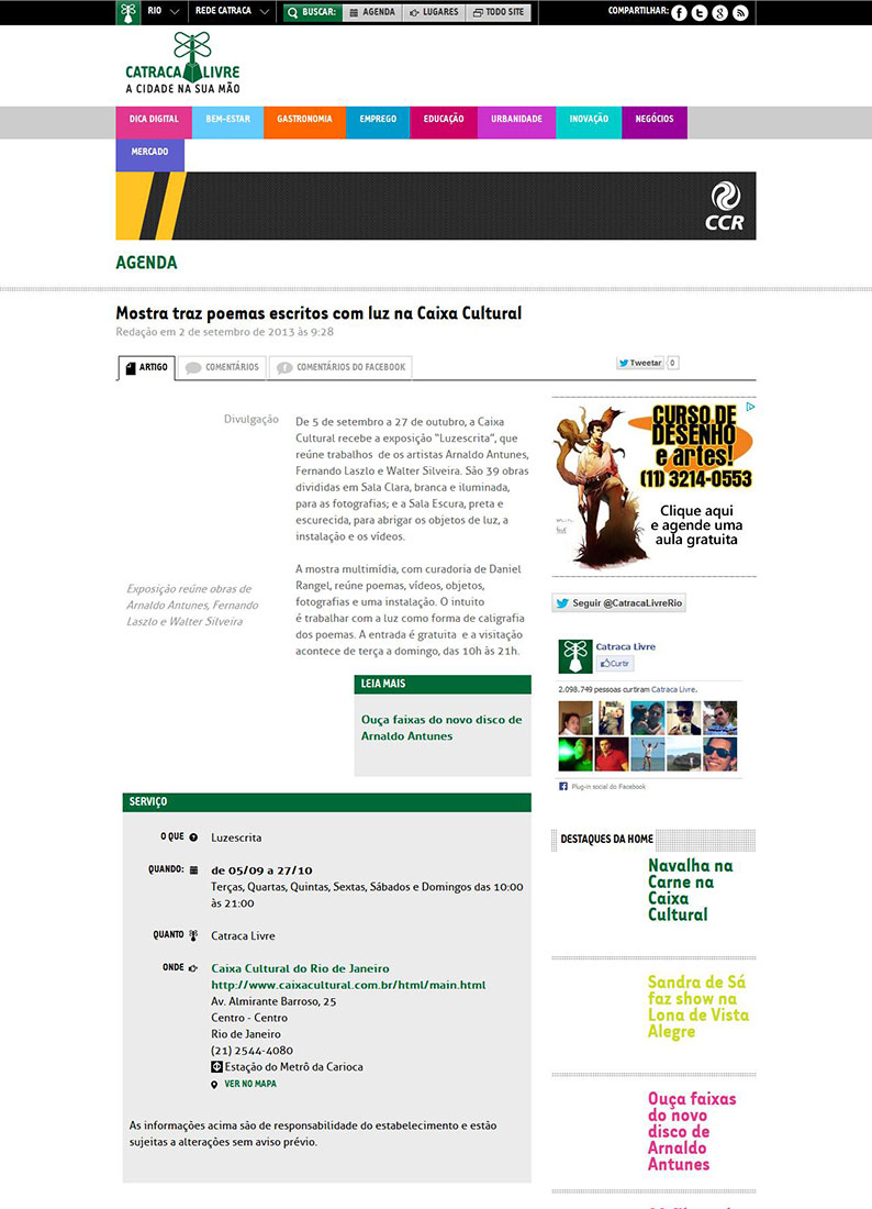 Catraca Livre | ICCo, São Paulo, Brazil