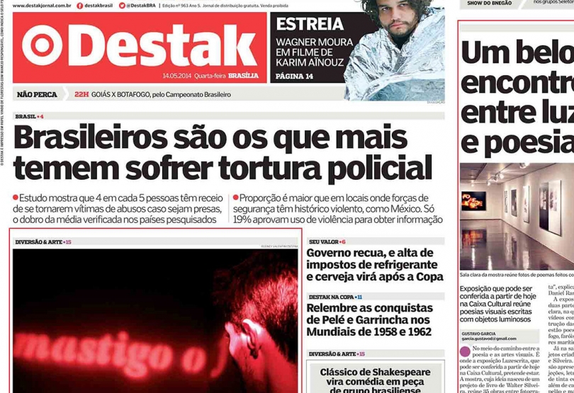 Destak Brasília – 14.05.2014 (DF) | ICCo, São Paulo