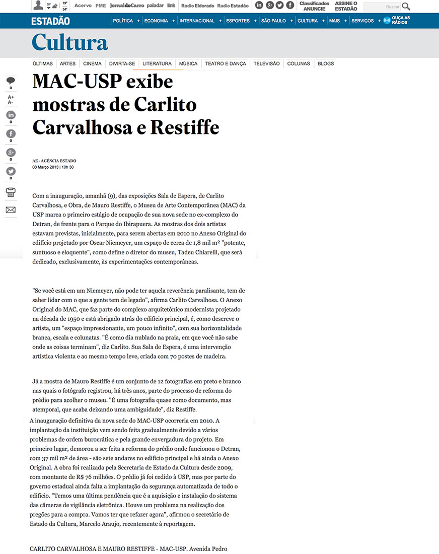 Estadão | ICCo, São Paulo, Brazil