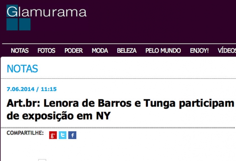 Glamurama – 07.06.2014 (art.br#3) | ICCo, São Paulo