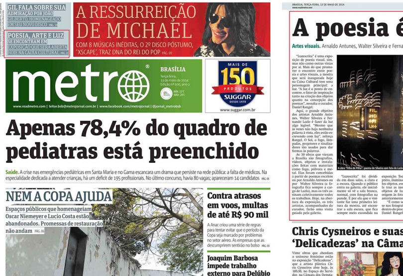 Metro – 13.05.2014 (DF) | ICCo, São Paulo