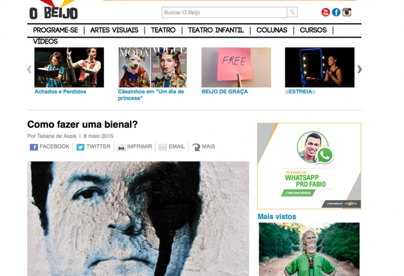 O Beijo – 08.05.2015 | ICCo, São Paulo