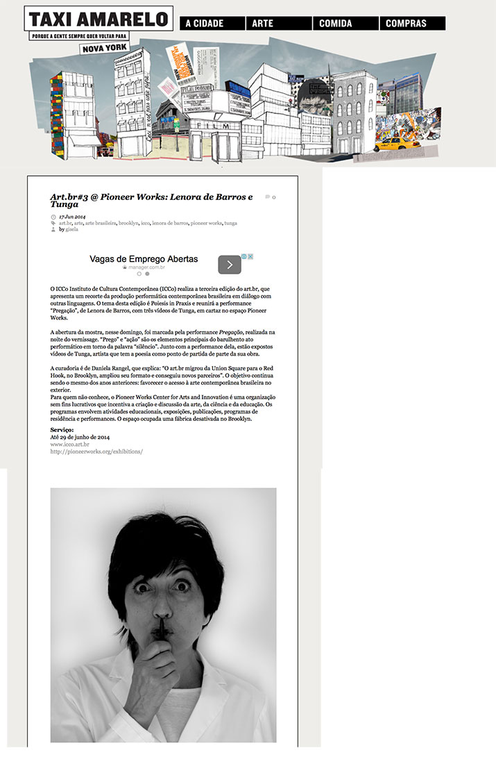 Taxi Amarelo | ICCo, São Paulo, Brazil