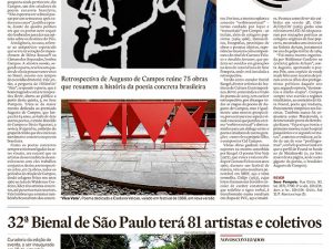 Estadão – Caderno 2 – 05.05.2016 | ICCo, São Paulo, Brazil