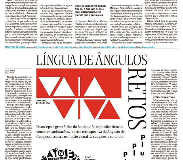 Folha de São Paulo – Illustrada – 08.05.2016 | ICCo, São Paulo